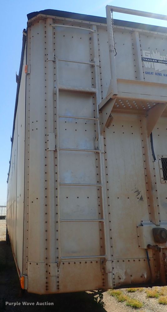 image for item DC1453 2002 Guthrie Wilkens GWFT50 walking floor trailer