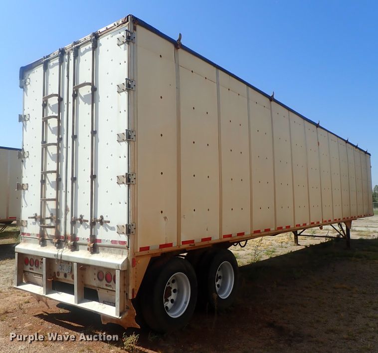 image for item DC1454 2002 Guthrie Wilkens GWFT50 walking floor trailer