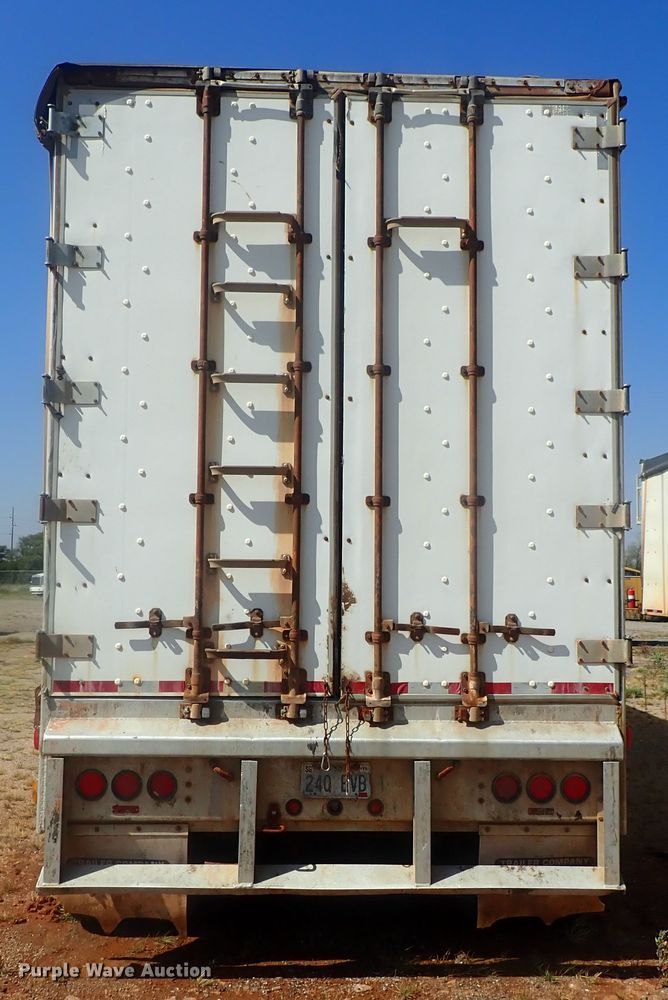 image for item DC1454 2002 Guthrie Wilkens GWFT50 walking floor trailer