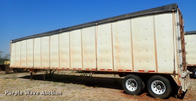 image for item DC1454 2002 Guthrie Wilkens GWFT50 walking floor trailer