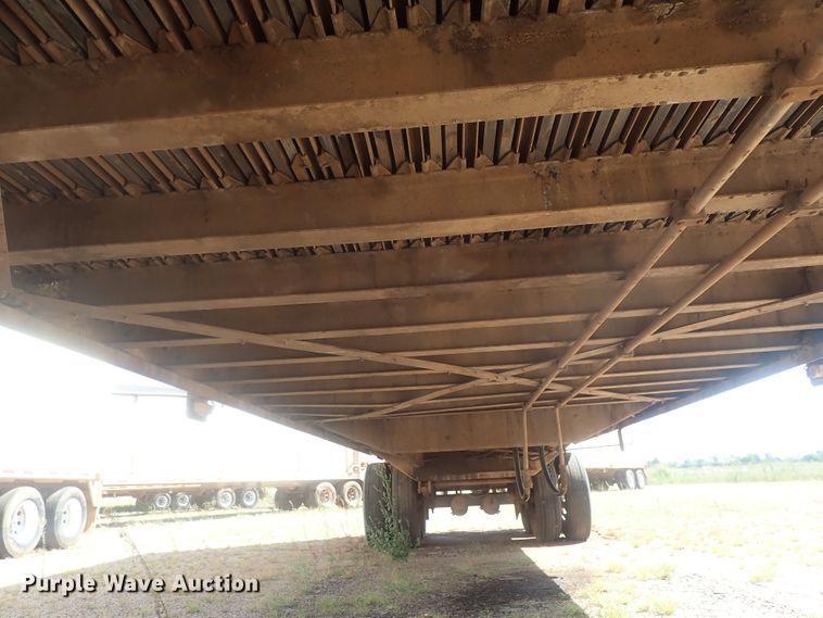 image for item DC1454 2002 Guthrie Wilkens GWFT50 walking floor trailer