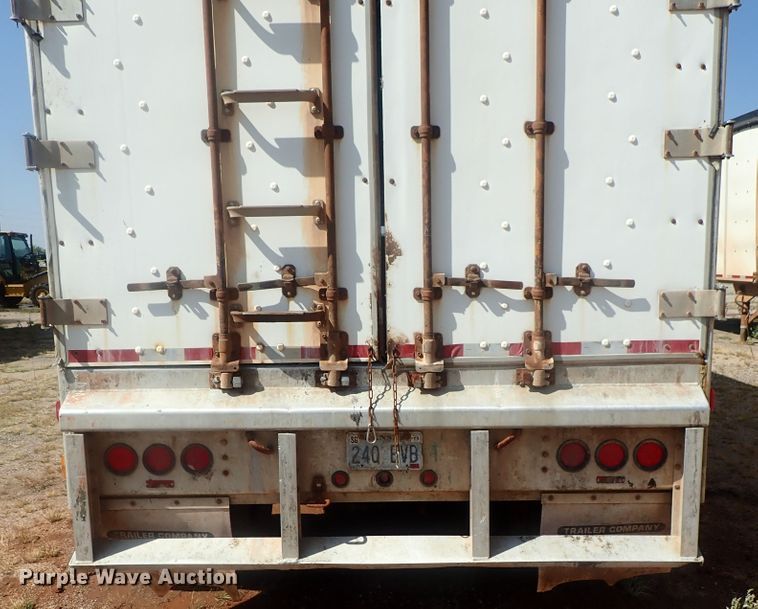 image for item DC1454 2002 Guthrie Wilkens GWFT50 walking floor trailer