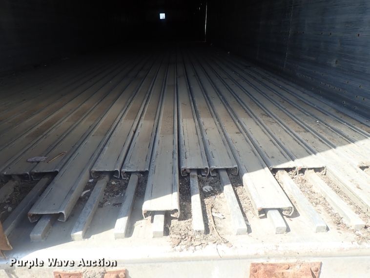 image for item DC1454 2002 Guthrie Wilkens GWFT50 walking floor trailer