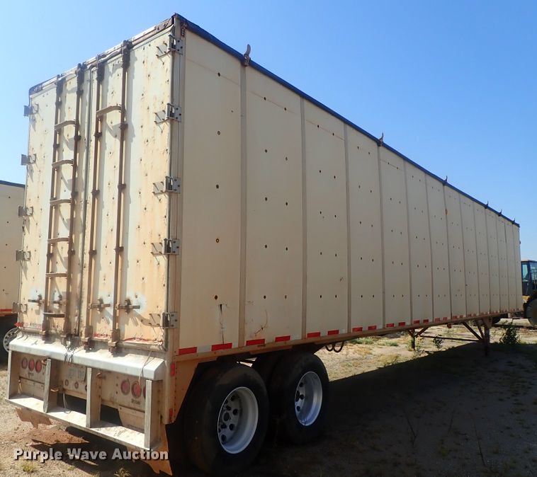 image for item DC1455 2002 Guthrie Wilkens GWFT50 walking floor trailer