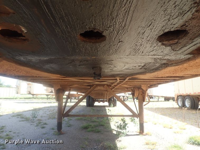 image for item DC1455 2002 Guthrie Wilkens GWFT50 walking floor trailer