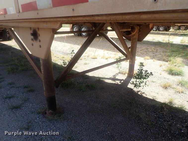 image for item DC1455 2002 Guthrie Wilkens GWFT50 walking floor trailer