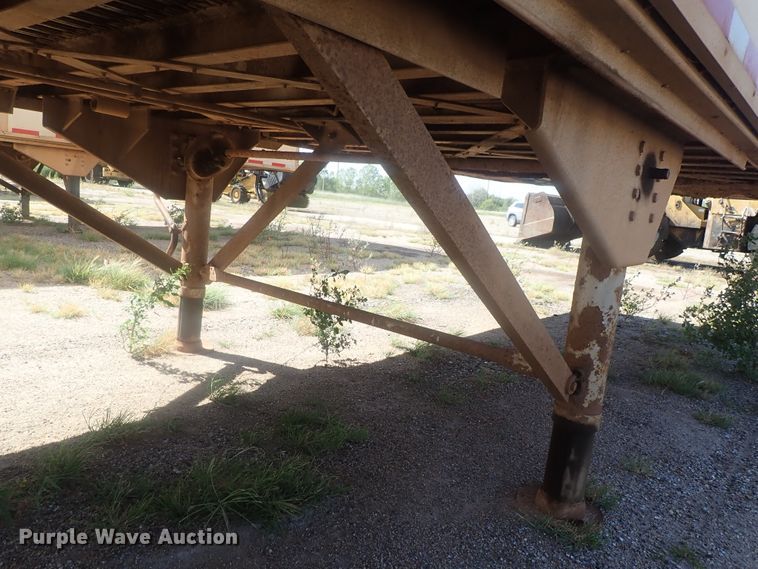 image for item DC1455 2002 Guthrie Wilkens GWFT50 walking floor trailer