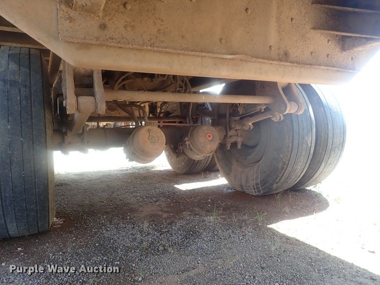 image for item DC1455 2002 Guthrie Wilkens GWFT50 walking floor trailer