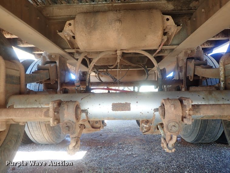 image for item DC1455 2002 Guthrie Wilkens GWFT50 walking floor trailer