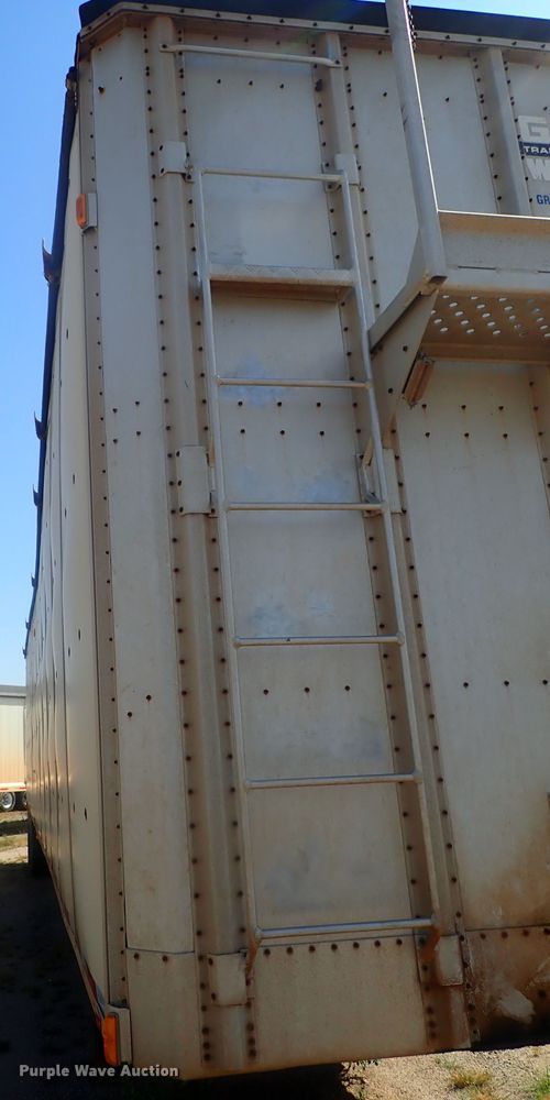 image for item DC1455 2002 Guthrie Wilkens GWFT50 walking floor trailer