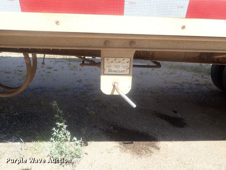image for item DC1455 2002 Guthrie Wilkens GWFT50 walking floor trailer