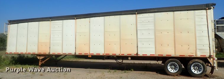 image for item DC1456 2002 Guthrie Wilkens GWFT50 walking floor trailer