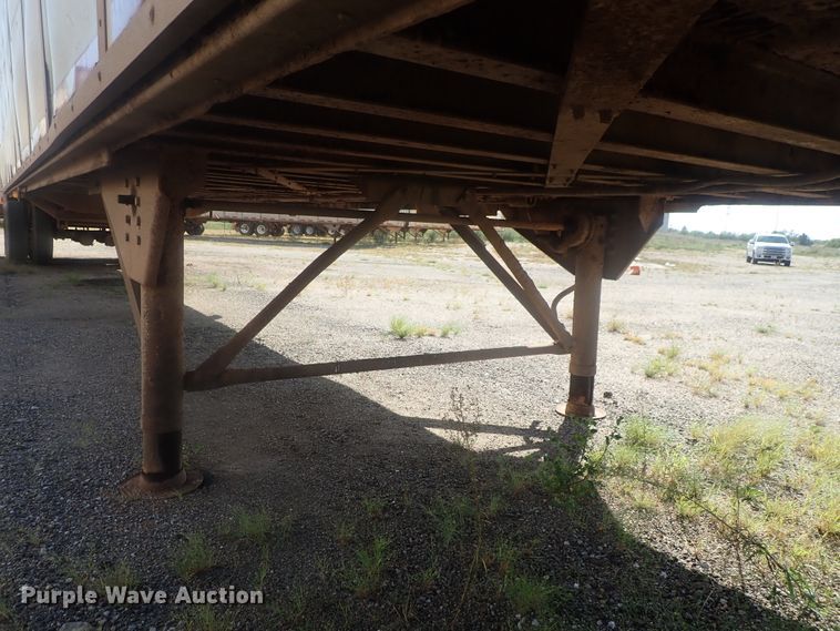 image for item DC1456 2002 Guthrie Wilkens GWFT50 walking floor trailer