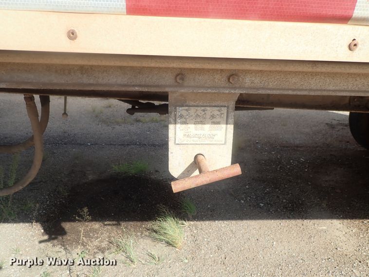 image for item DC1456 2002 Guthrie Wilkens GWFT50 walking floor trailer