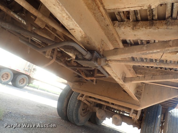 image for item DC1456 2002 Guthrie Wilkens GWFT50 walking floor trailer