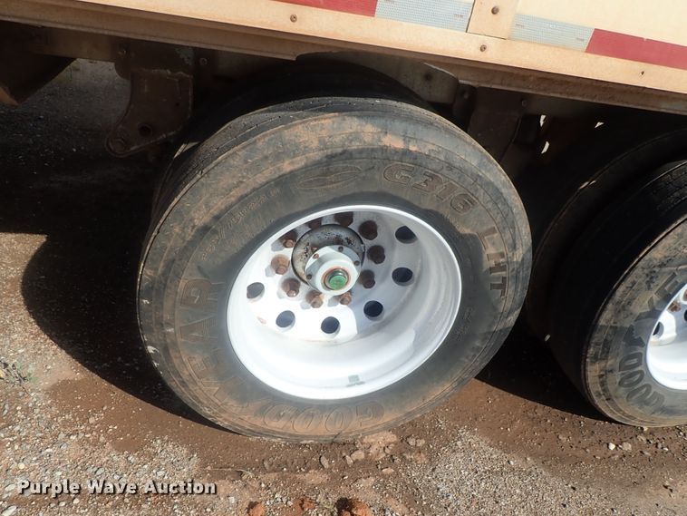 image for item DC1456 2002 Guthrie Wilkens GWFT50 walking floor trailer