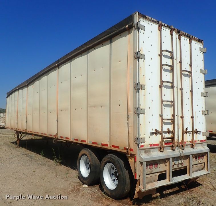 image for item DC1457 2002 Guthrie Wilkens GWFT50 walking floor trailer