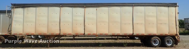 image for item DC1457 2002 Guthrie Wilkens GWFT50 walking floor trailer