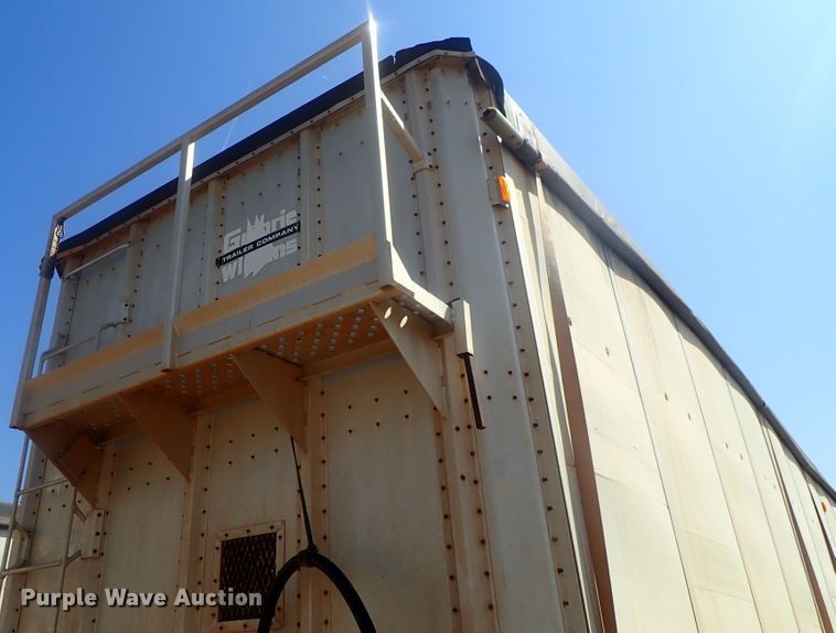 image for item DC1457 2002 Guthrie Wilkens GWFT50 walking floor trailer