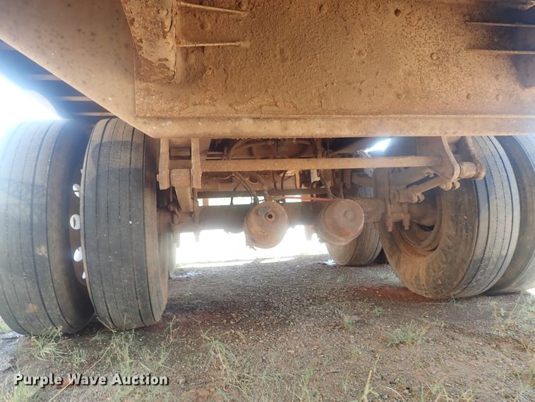 image for item DC1457 2002 Guthrie Wilkens GWFT50 walking floor trailer