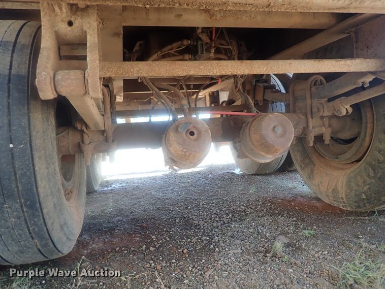 image for item DC1457 2002 Guthrie Wilkens GWFT50 walking floor trailer