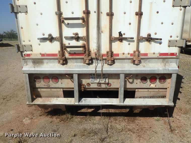 image for item DC1457 2002 Guthrie Wilkens GWFT50 walking floor trailer