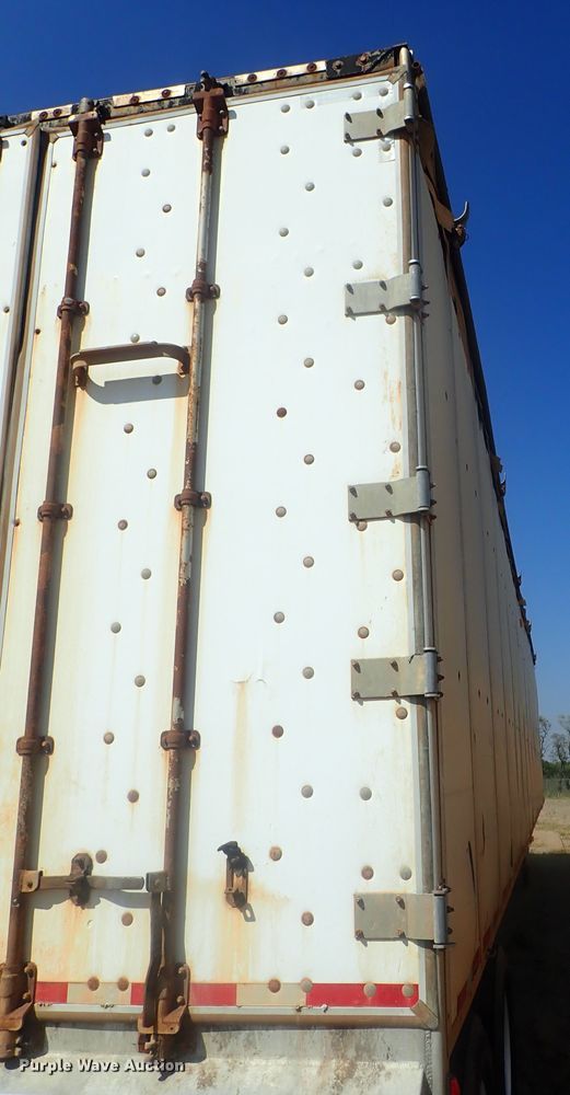 image for item DC1457 2002 Guthrie Wilkens GWFT50 walking floor trailer