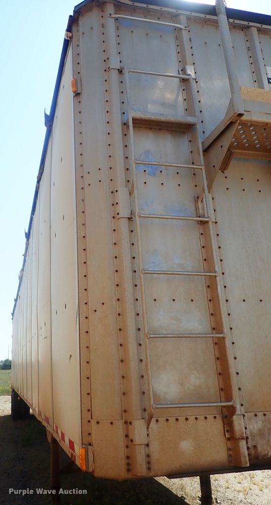 image for item DC1457 2002 Guthrie Wilkens GWFT50 walking floor trailer