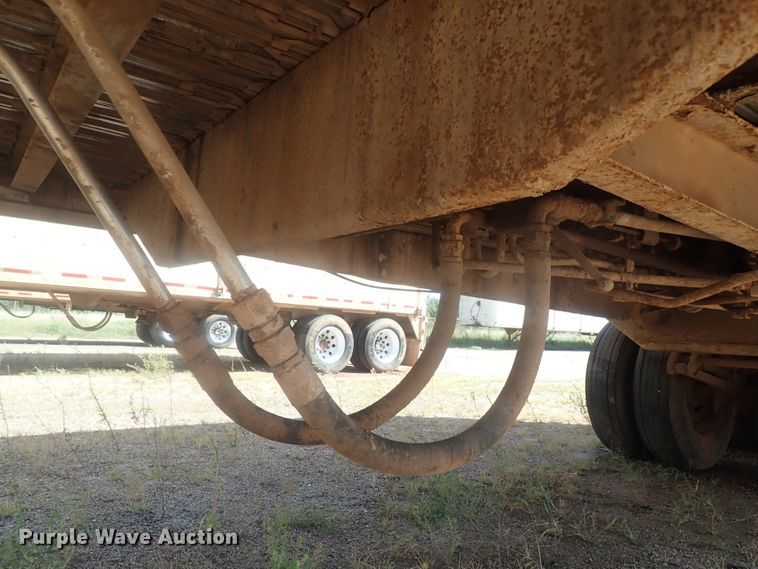 image for item DC1457 2002 Guthrie Wilkens GWFT50 walking floor trailer