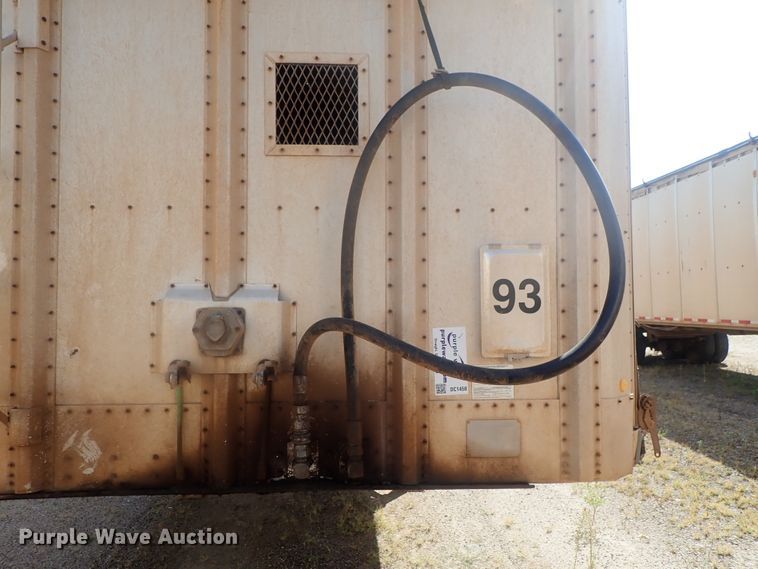 image for item DC1458 2002 Guthrie Wilkens GWFT50 walking floor trailer