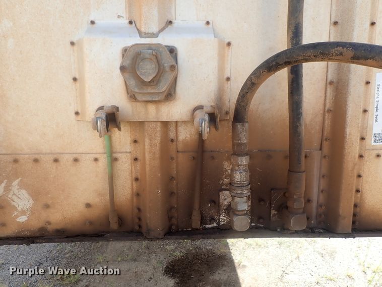 image for item DC1458 2002 Guthrie Wilkens GWFT50 walking floor trailer