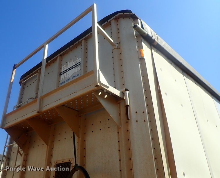 image for item DC1458 2002 Guthrie Wilkens GWFT50 walking floor trailer