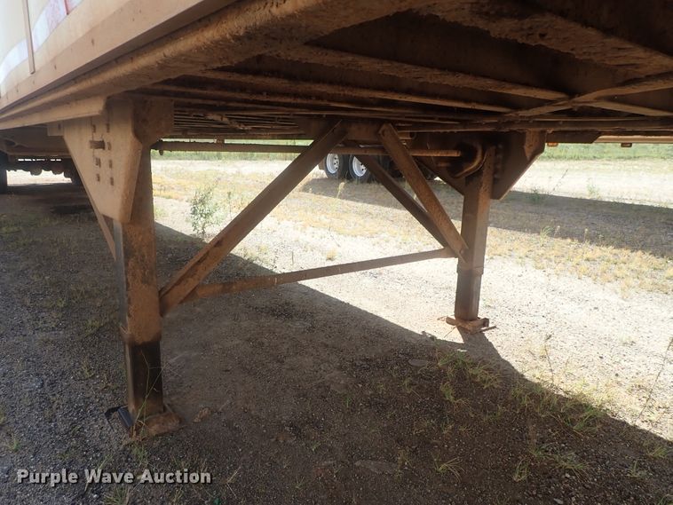 image for item DC1458 2002 Guthrie Wilkens GWFT50 walking floor trailer