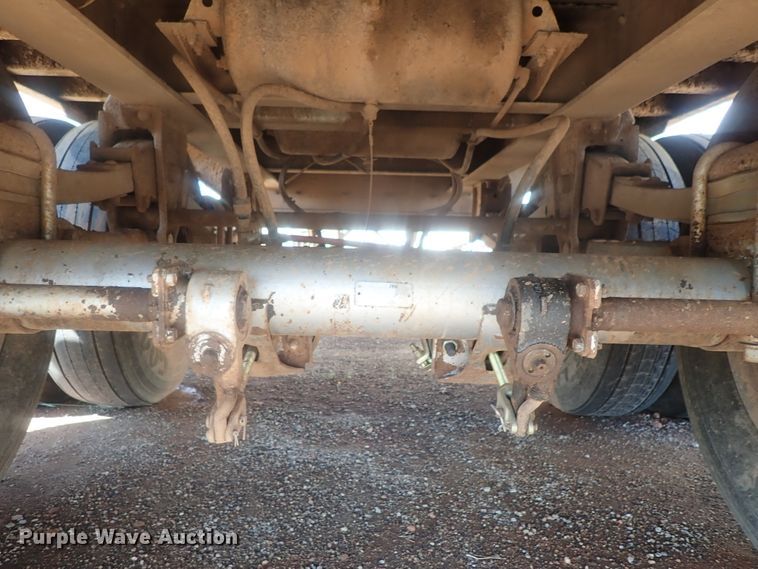 image for item DC1458 2002 Guthrie Wilkens GWFT50 walking floor trailer