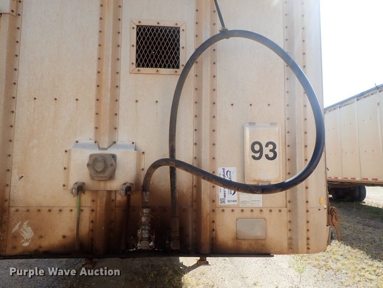 image for item DC1458 2002 Guthrie Wilkens GWFT50 walking floor trailer