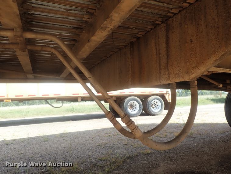 image for item DC1458 2002 Guthrie Wilkens GWFT50 walking floor trailer