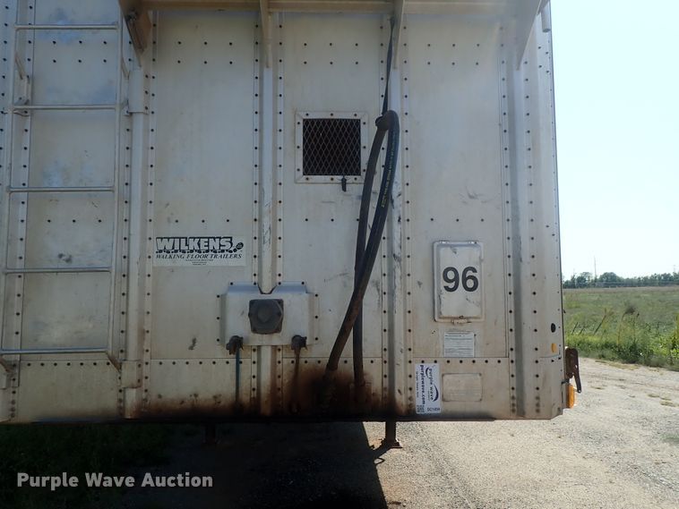 image for item DC1459 2002 Guthrie Wilkens GWFT50 walking floor trailer