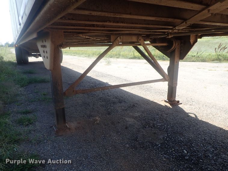 image for item DC1459 2002 Guthrie Wilkens GWFT50 walking floor trailer