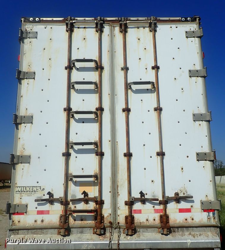 image for item DC1459 2002 Guthrie Wilkens GWFT50 walking floor trailer