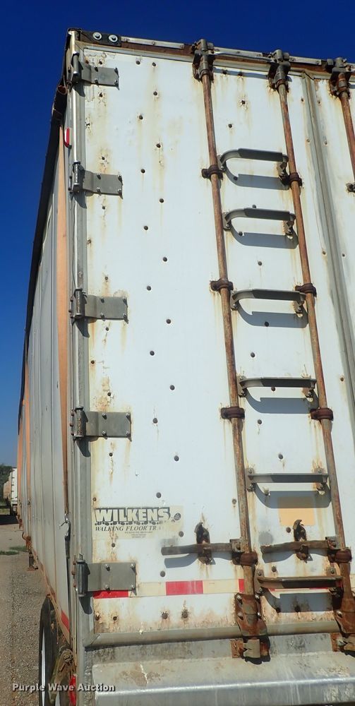 image for item DC1459 2002 Guthrie Wilkens GWFT50 walking floor trailer