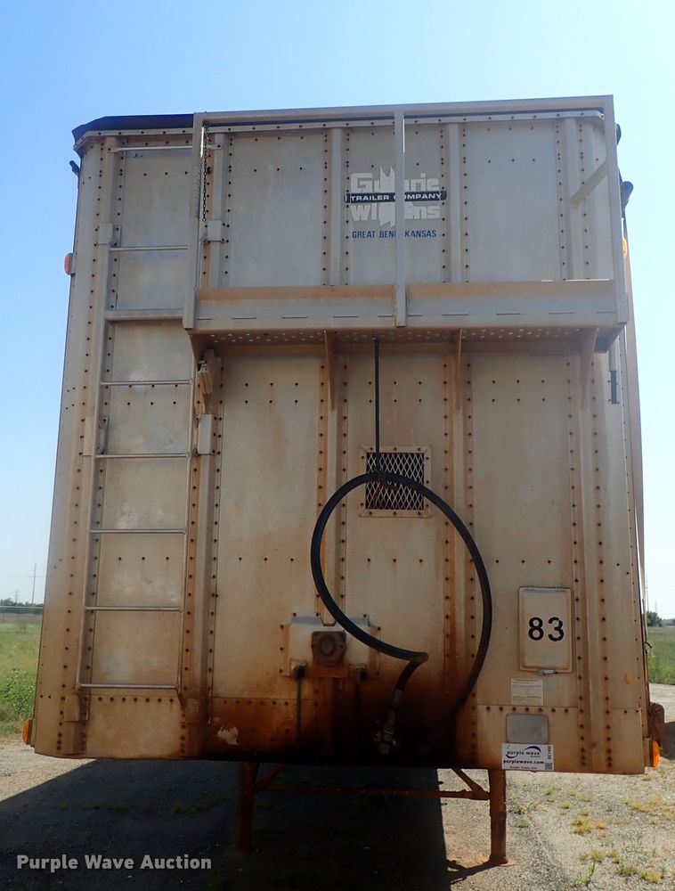 image for item DC1460 2002 Guthrie Wilkens GWFT50 walking floor trailer