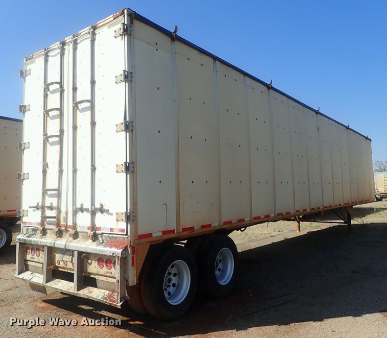 image for item DC1460 2002 Guthrie Wilkens GWFT50 walking floor trailer