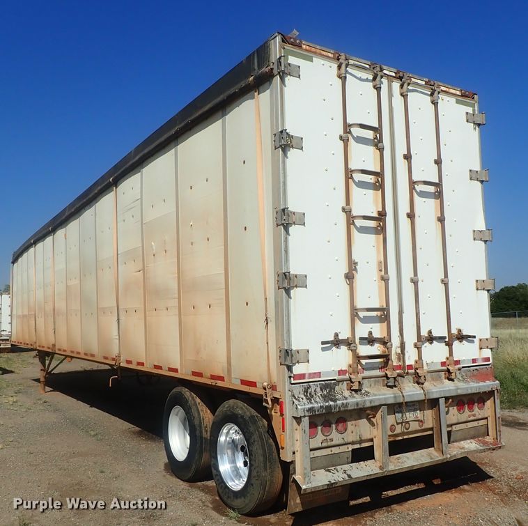 image for item DC1460 2002 Guthrie Wilkens GWFT50 walking floor trailer