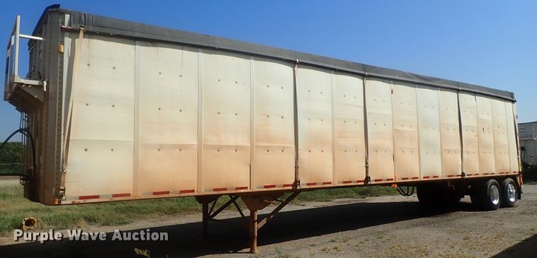 image for item DC1460 2002 Guthrie Wilkens GWFT50 walking floor trailer