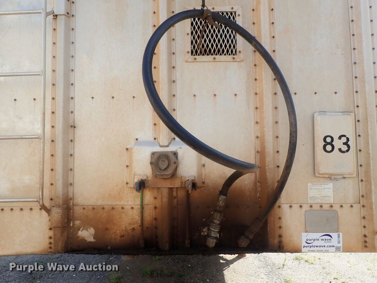 image for item DC1460 2002 Guthrie Wilkens GWFT50 walking floor trailer