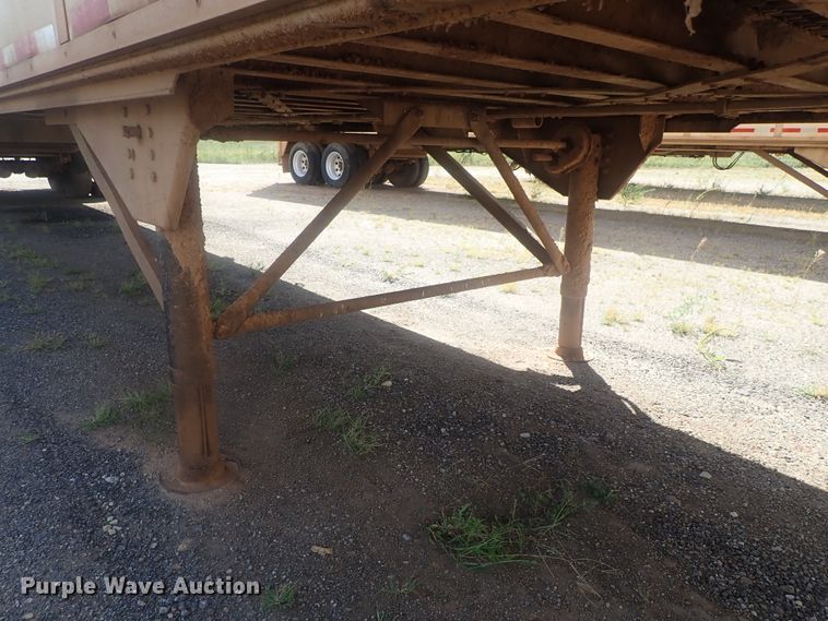 image for item DC1460 2002 Guthrie Wilkens GWFT50 walking floor trailer