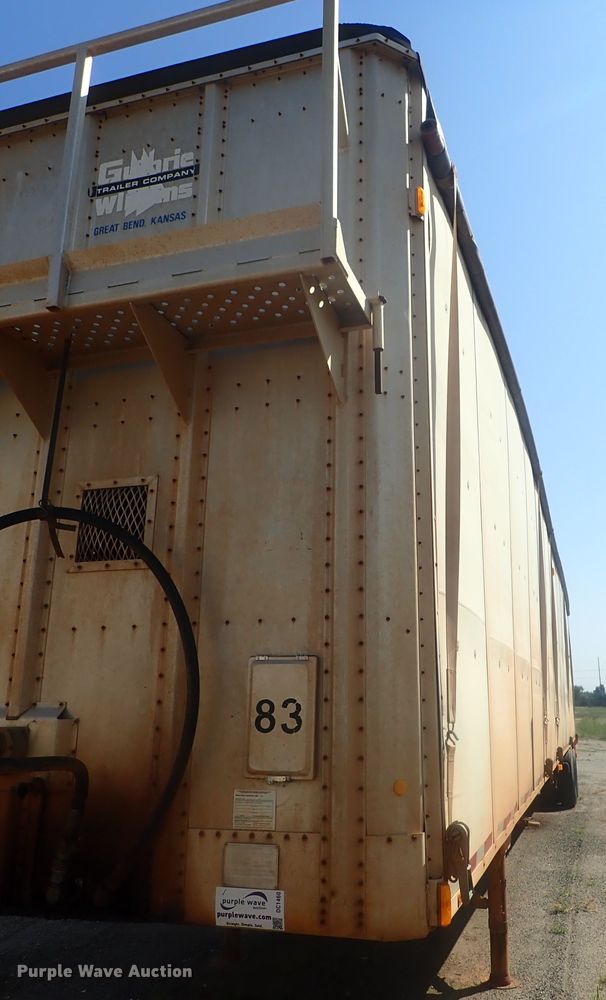 image for item DC1460 2002 Guthrie Wilkens GWFT50 walking floor trailer