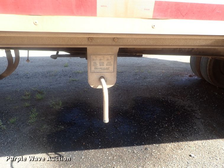 image for item DC1460 2002 Guthrie Wilkens GWFT50 walking floor trailer