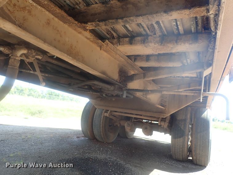 image for item DC1460 2002 Guthrie Wilkens GWFT50 walking floor trailer