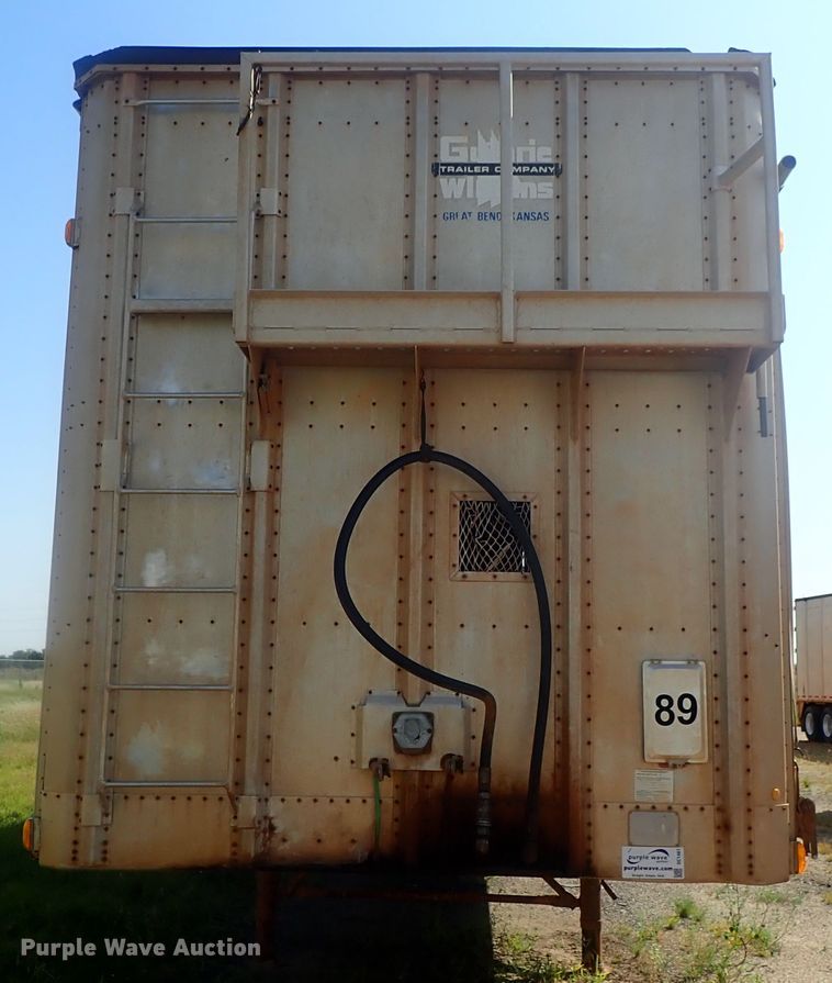 image for item DC1461 2002 Guthrie Wilkens GWFT50 walking floor trailer